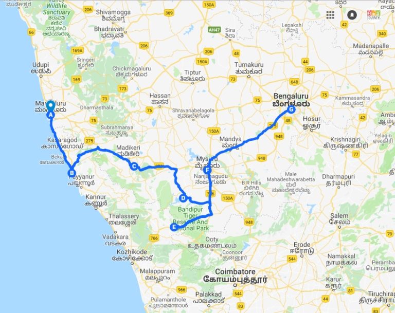 Mangalore to Bangalore, Mysore Royal Palace Tour Package | - Neeleshwar ...